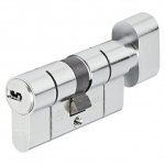 Lukusilinder Abus D6, euroopa (din) standart, 60 mm, nikkel v.