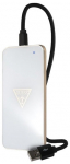 Telefoni laadija Guess Universal Inductive QI, USB/Qi Wireless, kuldne v./valge v.