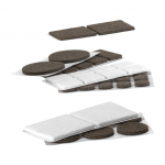 M&ouml;&ouml;blivilt Haushalt, pruun, 10 cm x 10 cm, 50 tk