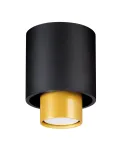 Valgusti lagi Sollux Nesi 5903282715677, GU10, 1 x 40 W, must v. / kuldne v.