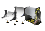 Autorada Silverlit 3D Twister Stunt Pack 82337, must/kollane