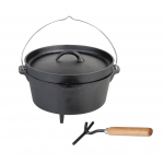 Kastrul Esschert Design FF117, 3.9 l, must v.