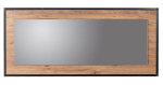 Peegel Kalune Design Quantum Idea 150, rippuv, 150 cm x 60 cm, must v./m&auml;nd v.