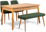 S&ouml;&ouml;gitoa komplekt Kalune Design Costa 1070 - 3 A, roheline v./m&auml;nni v.