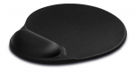 Hiirematt Jobmate SoftGel, 26 cm x 23 cm x 2.5 cm, must v.