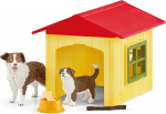 Komplekt Schleich Farm World Friendly Dog House 42573, 17 cm, mitmev&auml;rviline