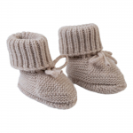 Beebiriided, imikutele Lodger Slipper Folklore Merino, hele pruun, 0-6