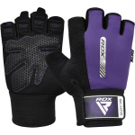 Treeningkindad RDX W1 Half, must/violetne, L