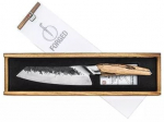K&ouml;&ouml;ginuga Style De Vie Forged Katai Santoku, 357 mm, roostevaba teras/puit
