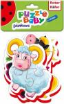 Pusle Roter Kafer Baby Puzzle Farm, mitmev&auml;rviline, 16 tk
