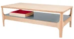Konsoollaud Kayoom Addison I, hall v./hele pruun v., 120 cm x 60 cm x 40 cm