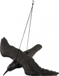Aiakuju "Lind" Greenmill Flying Crow, 38 cm x 53 cm x 8 cm, must v.