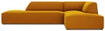 Nurgadiivan Micadoni Home Ruby Modular 4 Seats, kollane v., parem, 273 x 180 cm x 69 cm