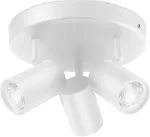 Nutivalgustus kohtvalgusti WiZ Imageo Round, GU10, 2200 - 6500 &deg;K, 3 x 5 W, valge v. / valge v.