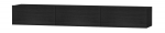 TV-laud Kalune Design Terra, must v., 31.4 cm x 180 cm x 26 cm