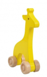 L&uuml;katav m&auml;nguasi Wood&Joy Giraffe, 15 cm, kollane