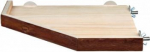 Riiul n&auml;riliste jaoks Trixie Natural Living, 28 cm x 28 cm x 4 cm, pruun v.