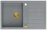 K&ouml;&ouml;givalamu Quadron Morgan 111, graniit, 78 cm x 50 cm x 22 cm, kuldne v./h&otilde;be v.