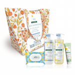Kehahoolduskomplekt, niisutav/naha puhastamiseks, lastele Klorane Bebe, 1075 ml, 5 tk