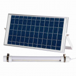 Seinapealne p&auml;ikesepaneeliga valgusti Milagro Jimmy, 40W, IP65, valge v.