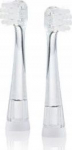 Elektrilise hambaharja otsik BabySonic Brush Baby, l&auml;bipaistev v., 2 tk