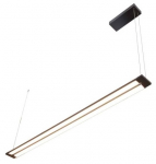 Valgusti rippuv AZzardo Flash 130, LED, 3000 &deg;K, 1 x 54 W, must v.