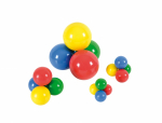 Massaažipall Gymnic Mini, kollane, 4 cm