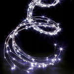 J&otilde;ulutuled F&eacute;&eacute;ric Lights and Christmas Cascade, 1 m, k&uuml;lm valge v., 200 LED