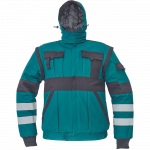 T&ouml;&ouml;jope meeste Cerva Max Winter RFLX, must v./roheline v., 62 suurus