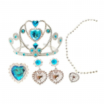 Kroon, komplekt lastele, printsess Jokomisiada ZA1669, sinine v./h&otilde;be v.