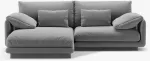 Nurgadiivan Micadoni Torino MIC_LC_S_184_F1_TORINO4, helehall v., vasak, 220 x 170 cm x 83 cm