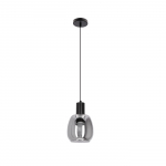 Valgusti rippuv Candellux Lighting Udin, GU10, 1 x 15 W, must v.