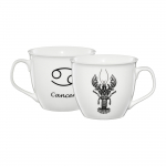 Tass Ambition Zodiac Cancer, valge v./must v., 0.55 l