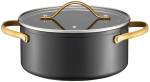 Pott Ambition Royal, 24 cm, 4.6 l, must v.