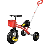 Kolmerattaline jalgratas U-Go Ducati, must v./punane v.