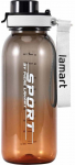 Veepudel Lamart Fit LT4075, valge/must/oranž, plastik/silikoon, 1 l