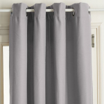 Pimendav kardin Atmosphera ISA THERMO 172412D, kreemjasvalge/hall, 140 cm x 260 cm