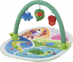 Tegevusmatt Chicco Magic Forest 3in1, 80 cm x 60 cm, mitmev&auml;rviline