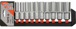 Otsikute komplekt Yato YT-38861, 76 mm, 10 - 24 mm, 1/2"