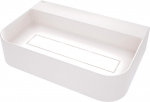 Vannitoa kraanikauss Deante Arnika, graniit, 60.5 cm x 40.5 cm x 13.5 cm, alabaster v.