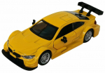 M&auml;nguauto MSZ BMW DTM, 1:44, kollane v.