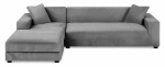 Diivanikatted Ruhhy 190-230cm, tumehall