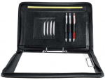 T&otilde;mblukuga kaust Easy Stationery Classic, 37.5 cm x 25 cm, A4 Must v.