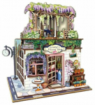 3D-pusle Street View Series Flower Shop ZA6015, 14.5 cm x 17.1 cm, 243 tk, mitmev&auml;rviline