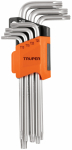 Kuuskantv&otilde;tmete komplekt Truper Torx l-Key T10-T40, kuusnurkne, 7 tk