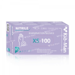 Kindad &uuml;hekordsed Kid-Man Nitrile, violetne v., XS, 100 tk
