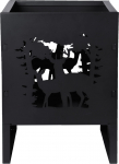 L&otilde;kkealus Esschert Design Fancy Flames Deer, 30.4 cm x 30 cm x 40.3 cm
