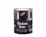 Emailv&auml;rv, akendele/ustele Rilak Windows and doors, poolmatt, 0.9 l, valge v.