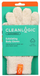 Pesemiskinnas Cleanlogic Sustainable Exfoliating, 21 cm x 14 cm, valge v.