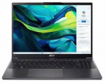 S&uuml;learvuti Acer Aspire Go 15 AG15-51P-510UDX, i5-1334U, 8 GB, 256 GB, 15.3 ", Intel (Integrated), must v., EN, Windows 11